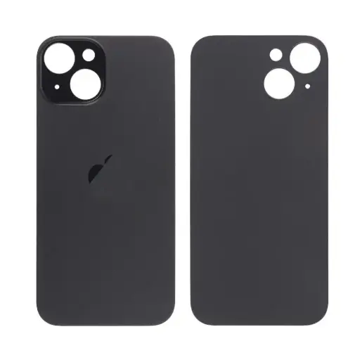 Tapa trasera iPhone 15 negro – Big Hole 