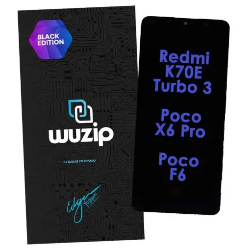 Modulo Poco X6 Pro / F6 / Redmi K70E – Black Edition