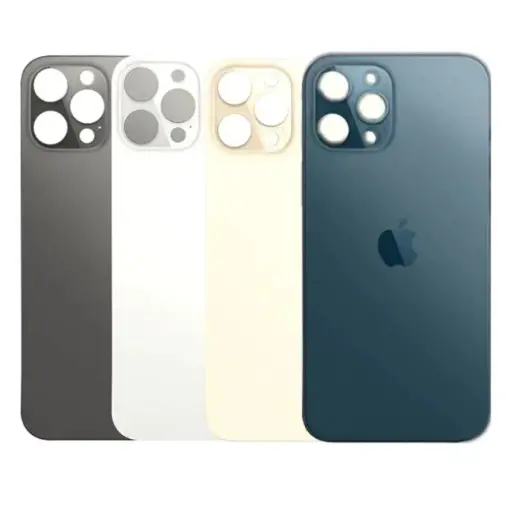 Tapa trasera iPhone 12 PRO MAX – Big Hole gris