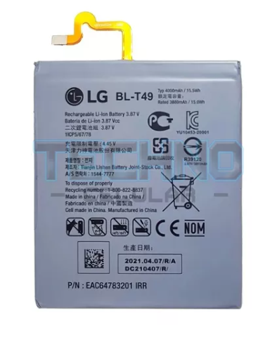 [BL-T49] BATERIA LG K41S k51s k60 k60s k61 