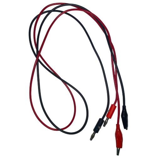Cable caiman a banana para fuente o multimetro o tester ELREPA  LIZ