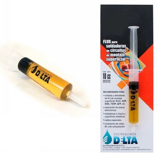 Flux Jeringa Delta 10cc LIZ