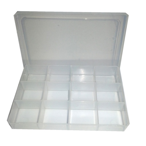 Organizador Plastc 16x11x2,8cm 12 Divisiones 