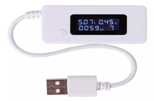 Tester Usb Hub Voltimetro Amperimetro 4 Dígitos KCX-017 LIZ