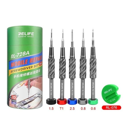 Kit 5 Destornilladores CELUS RL-728A LIZ