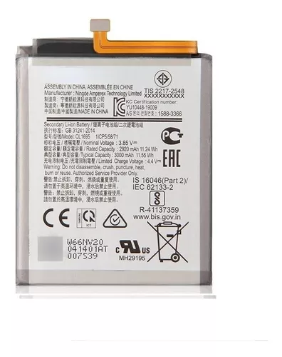 BATERIA SAMSUNG QL1695 GALAXY A01 A015 NUEVO - ORIGINAL EVE LIZ